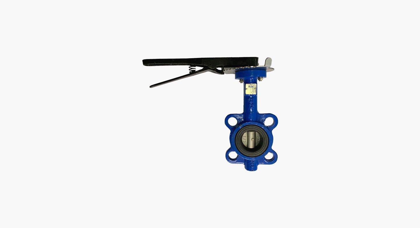 ANSI 150# CAST IRON WAFER TYPE BUTTERFLY VALVE