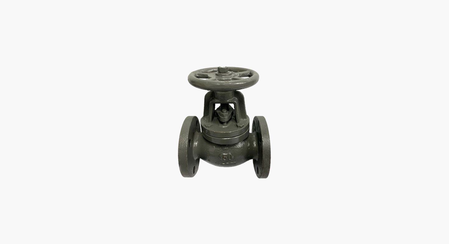 ANSI 150# CAST IRON FLANGE END GLOBE VALVE