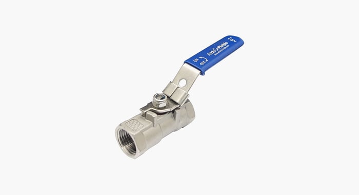 THREADED END 1PC BALL VALVE