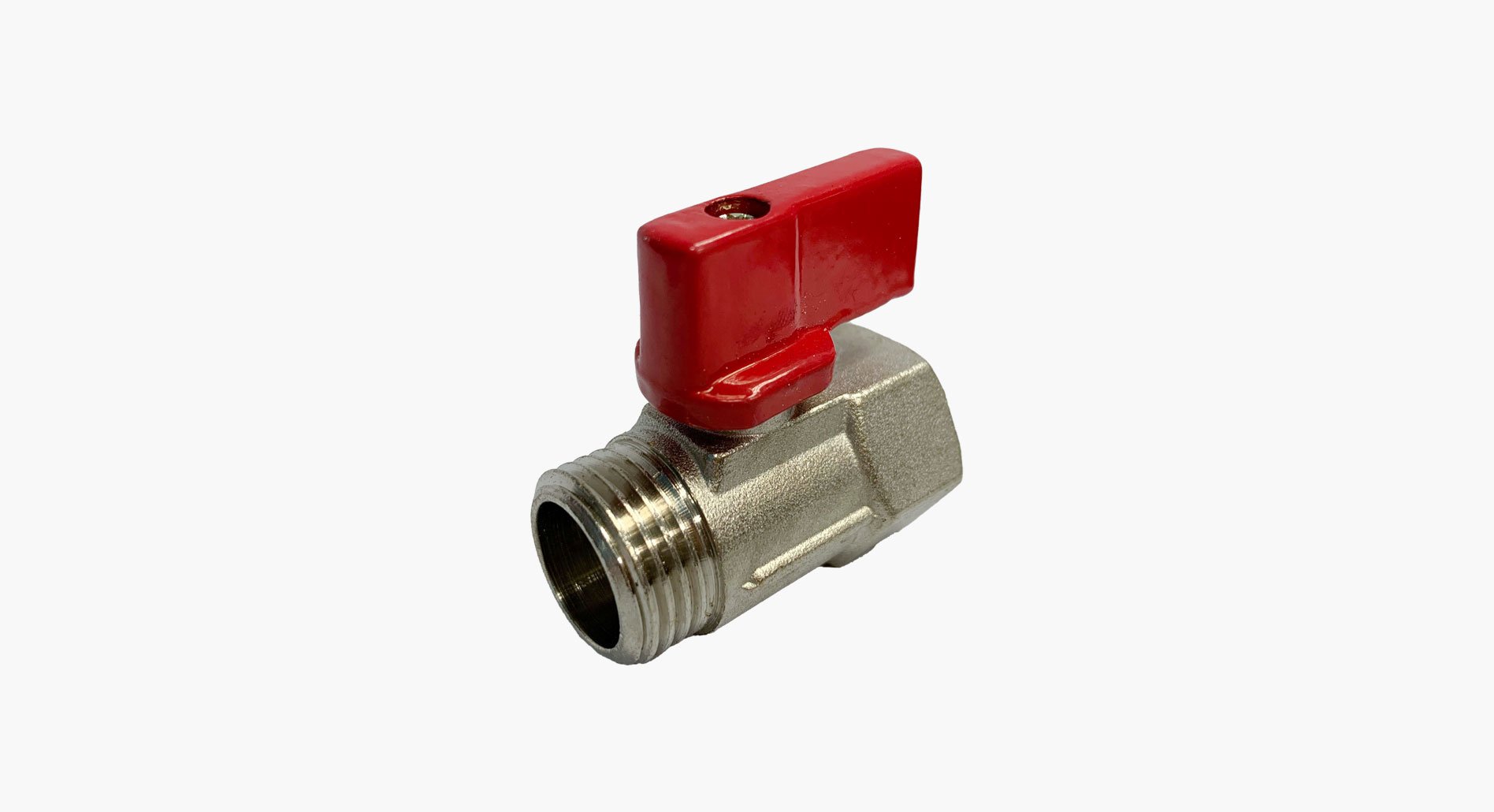 THREADED END BRASS MINI BALL VALVE