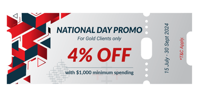 4% OFF | minimum $1000 spending 4% OFF | minimum $1000 spending